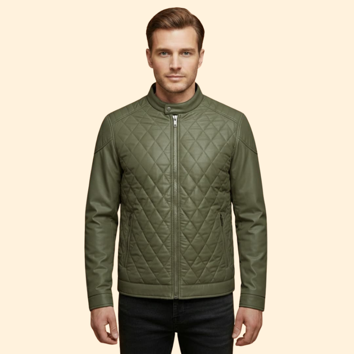 Men's Classic Quilted Autumn Jacket