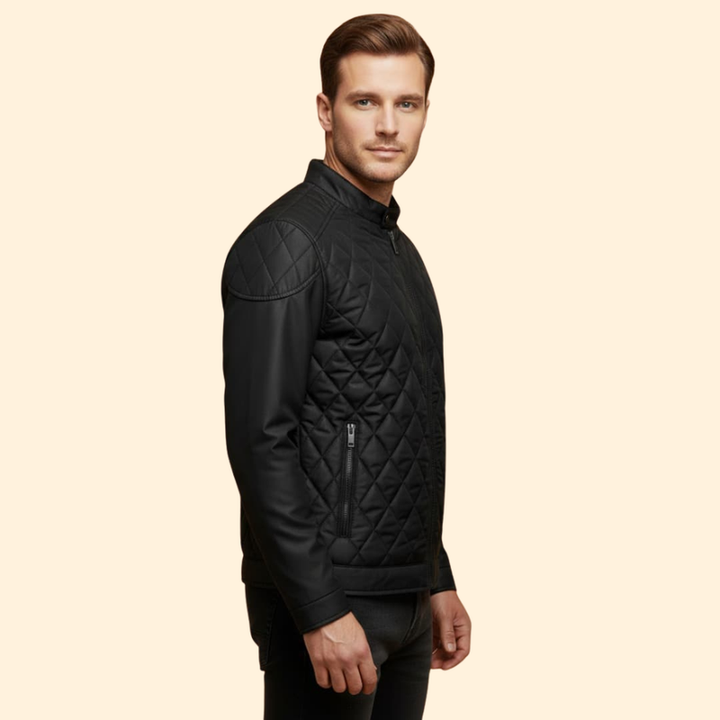 Men's Classic Quilted Autumn Jacket