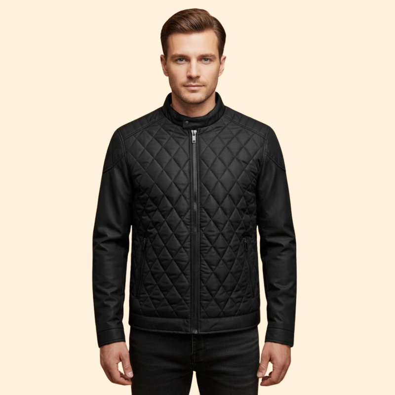 Men's Classic Quilted Autumn Jacket