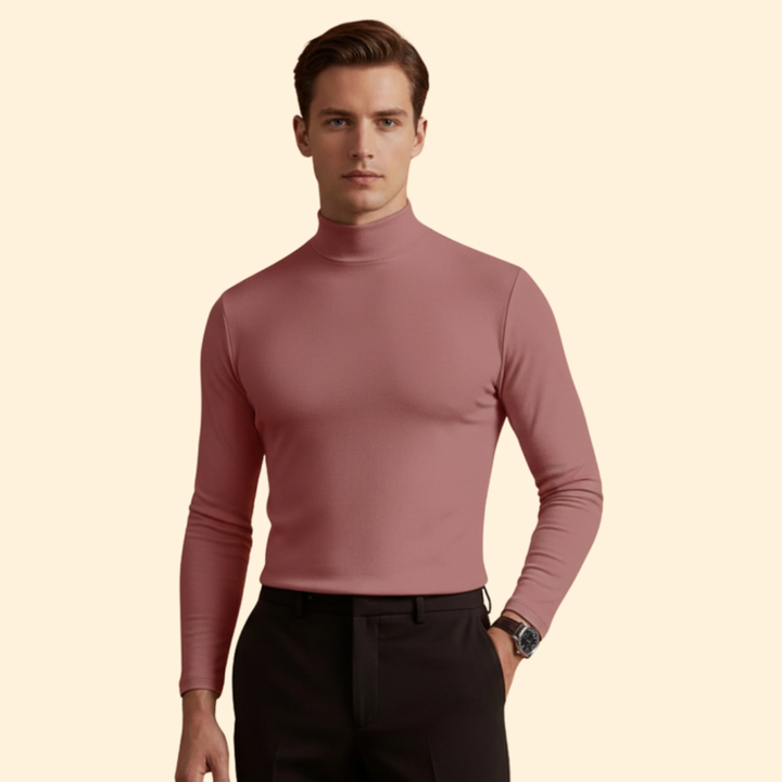 Men’s Classic Roll Neck Jumper