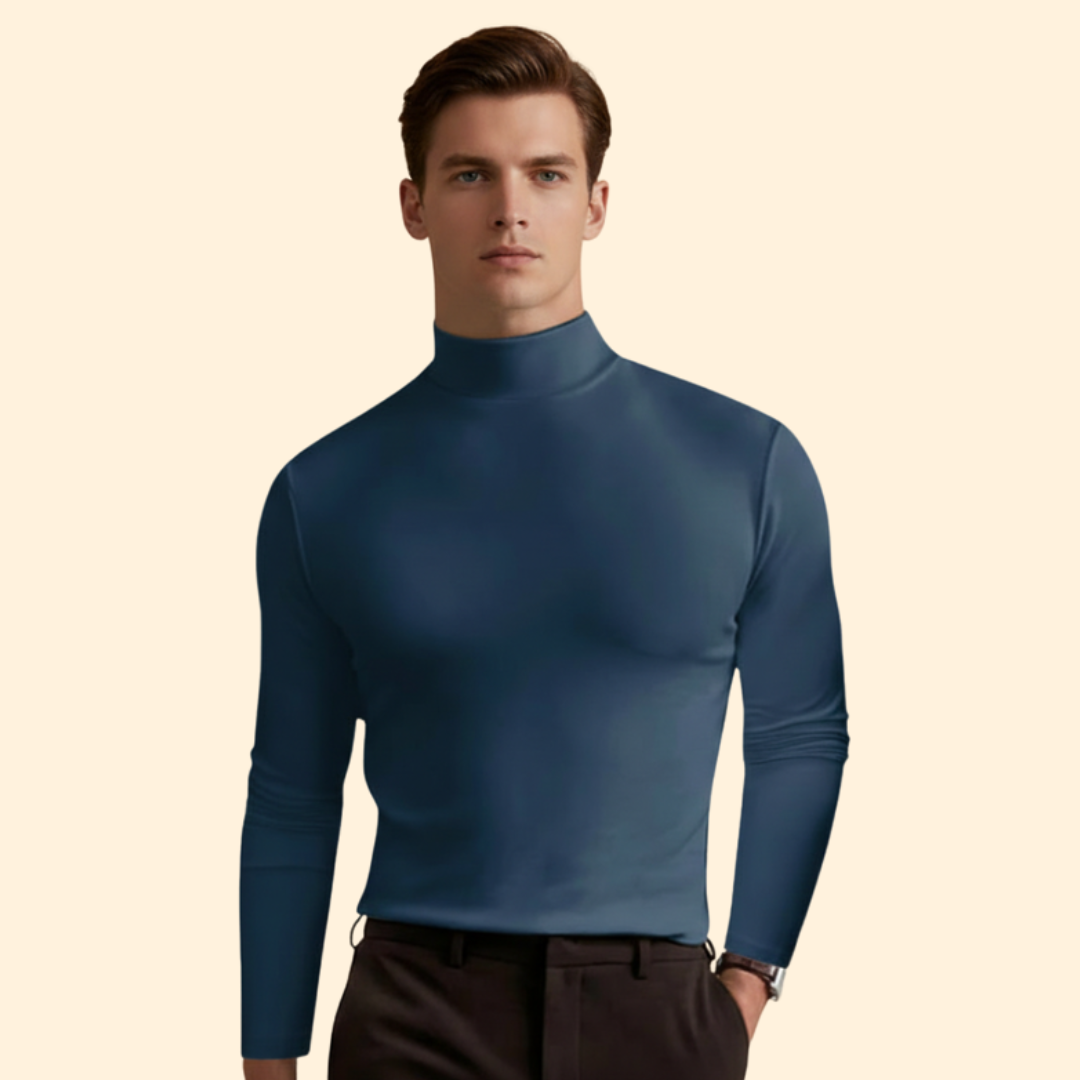 Men’s Classic Roll Neck Jumper