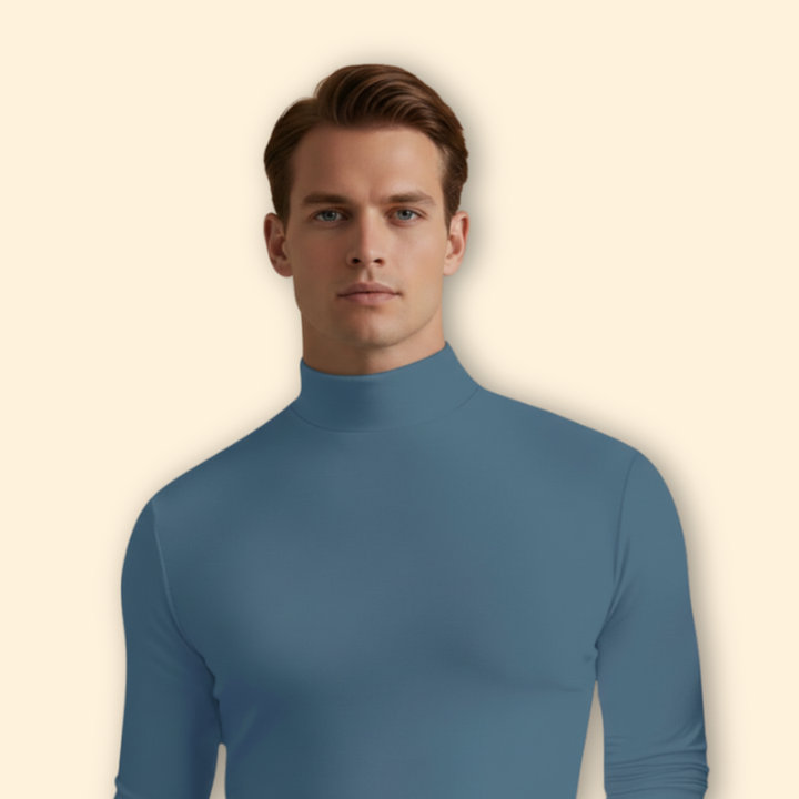 Men’s Classic Roll Neck Jumper