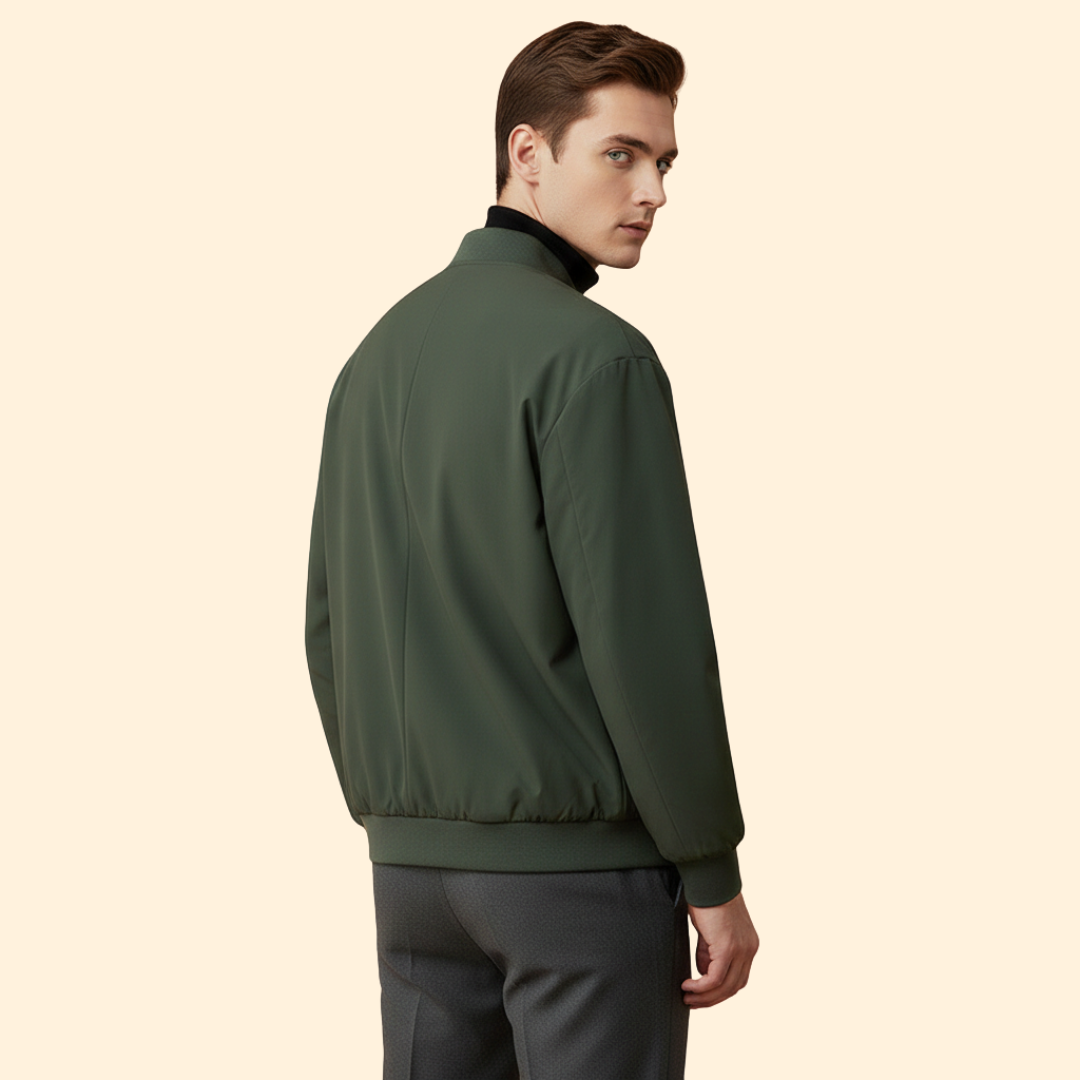 Men’s Clean Cut Bomber Jacket