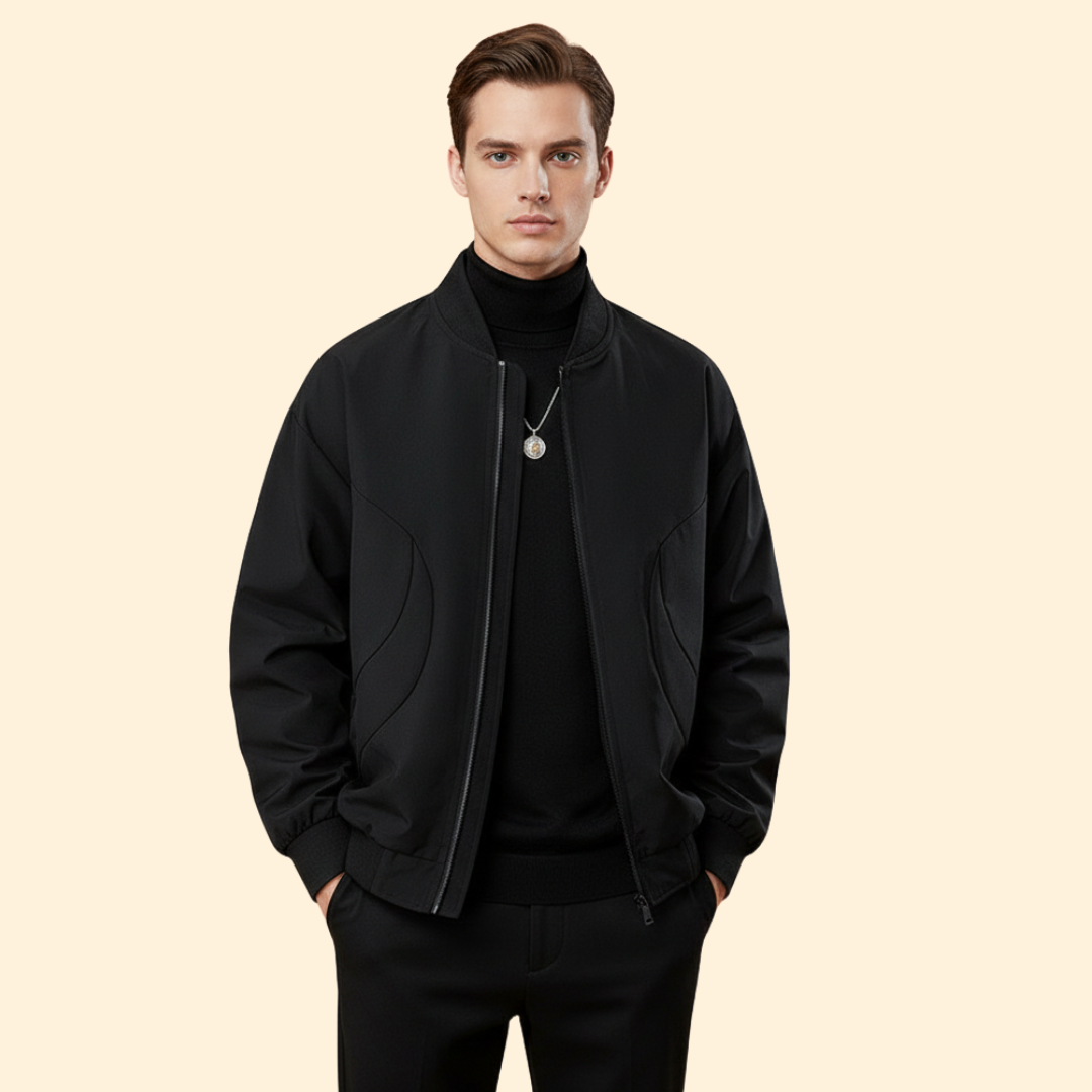 Men’s Clean Cut Bomber Jacket