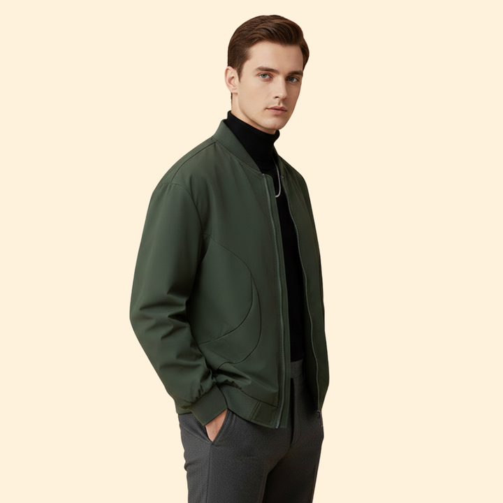 Men’s Clean Cut Bomber Jacket