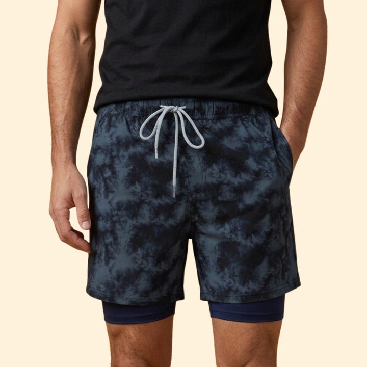 Men's Coastal Print Swim Shorts