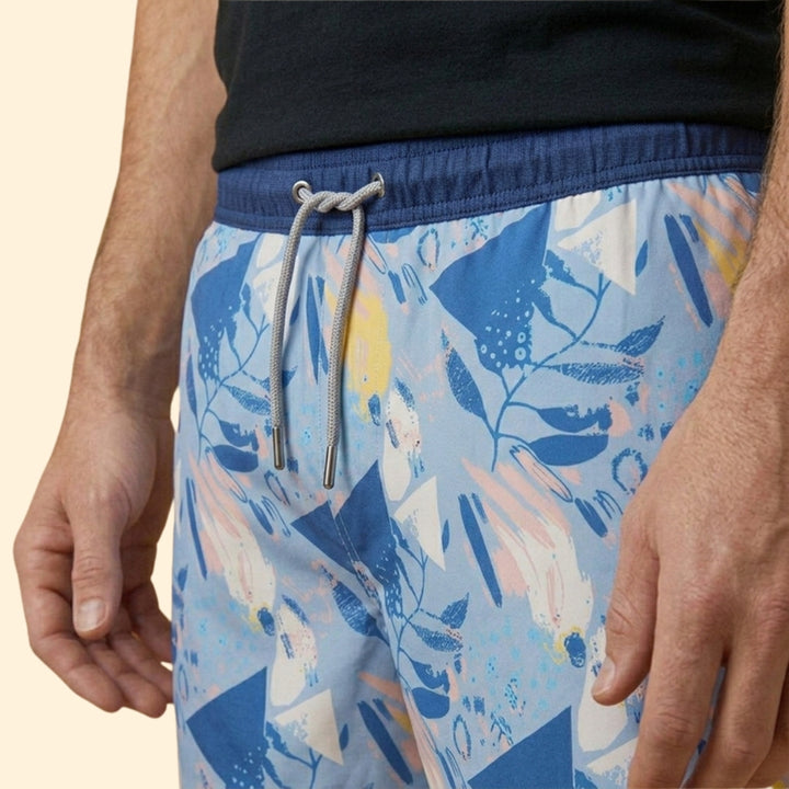 Men's Coastal Print Swim Shorts