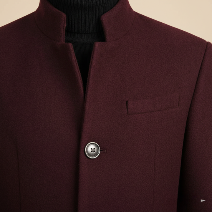 Men’s Coat with Streamlined Fit