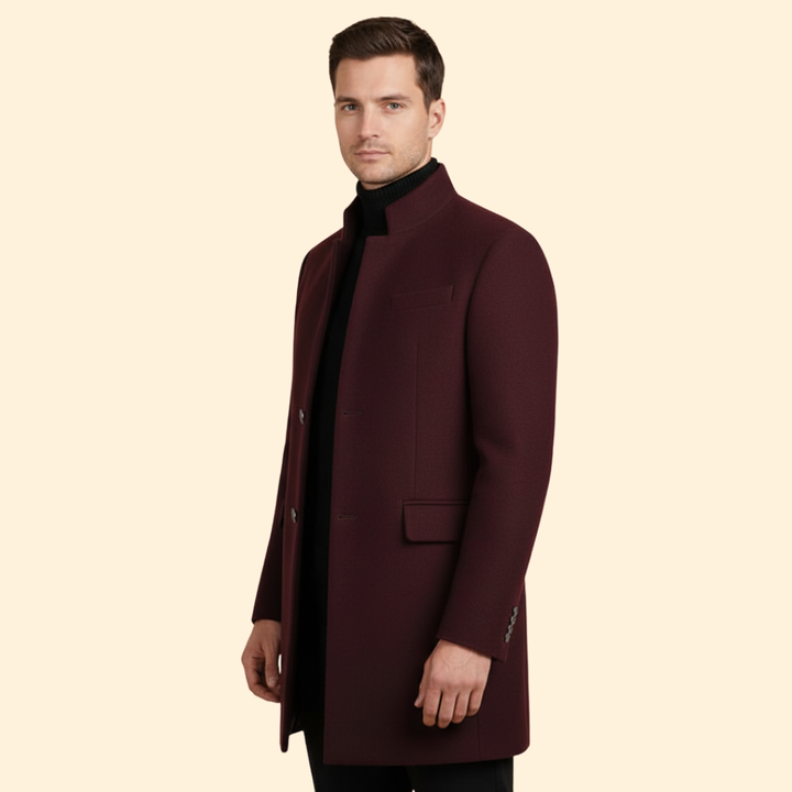 Men’s Coat with Streamlined Fit