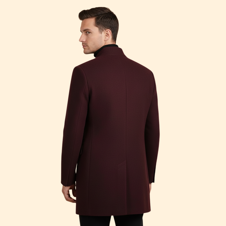 Men’s Coat with Streamlined Fit