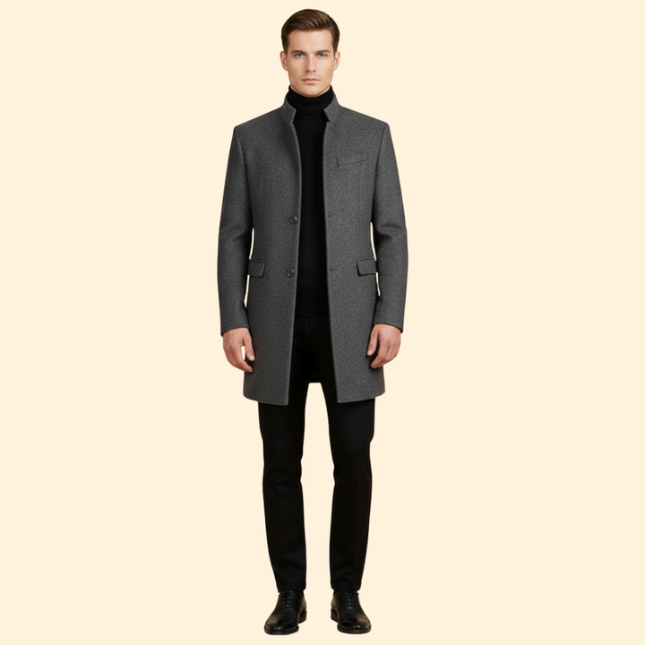 Men’s Coat with Streamlined Fit