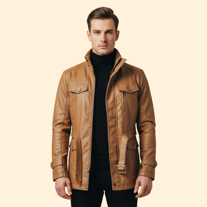 Men’s Coat with Tailored Finish
