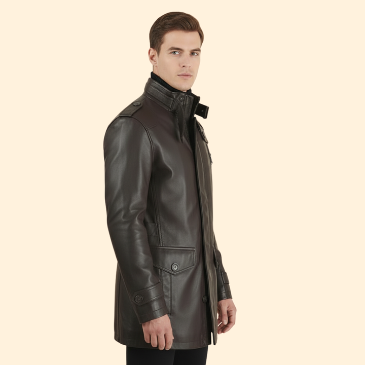 Men’s Coat with Tailored Finish
