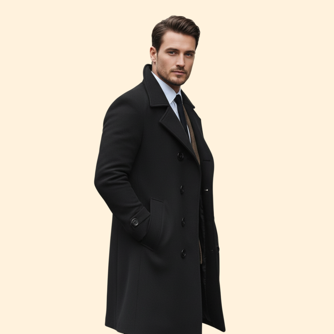Men’s Coat with Tailored Fit