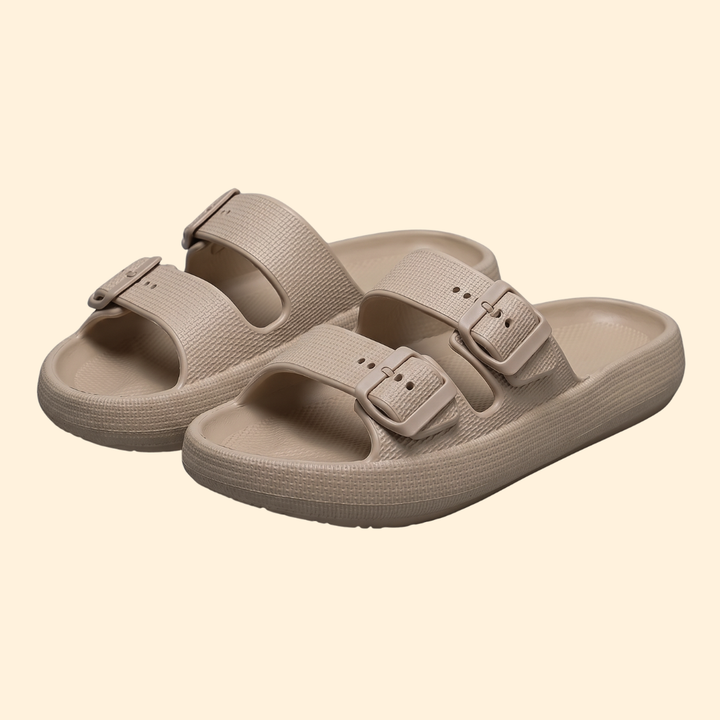 Men's Double-Buckle Sandals