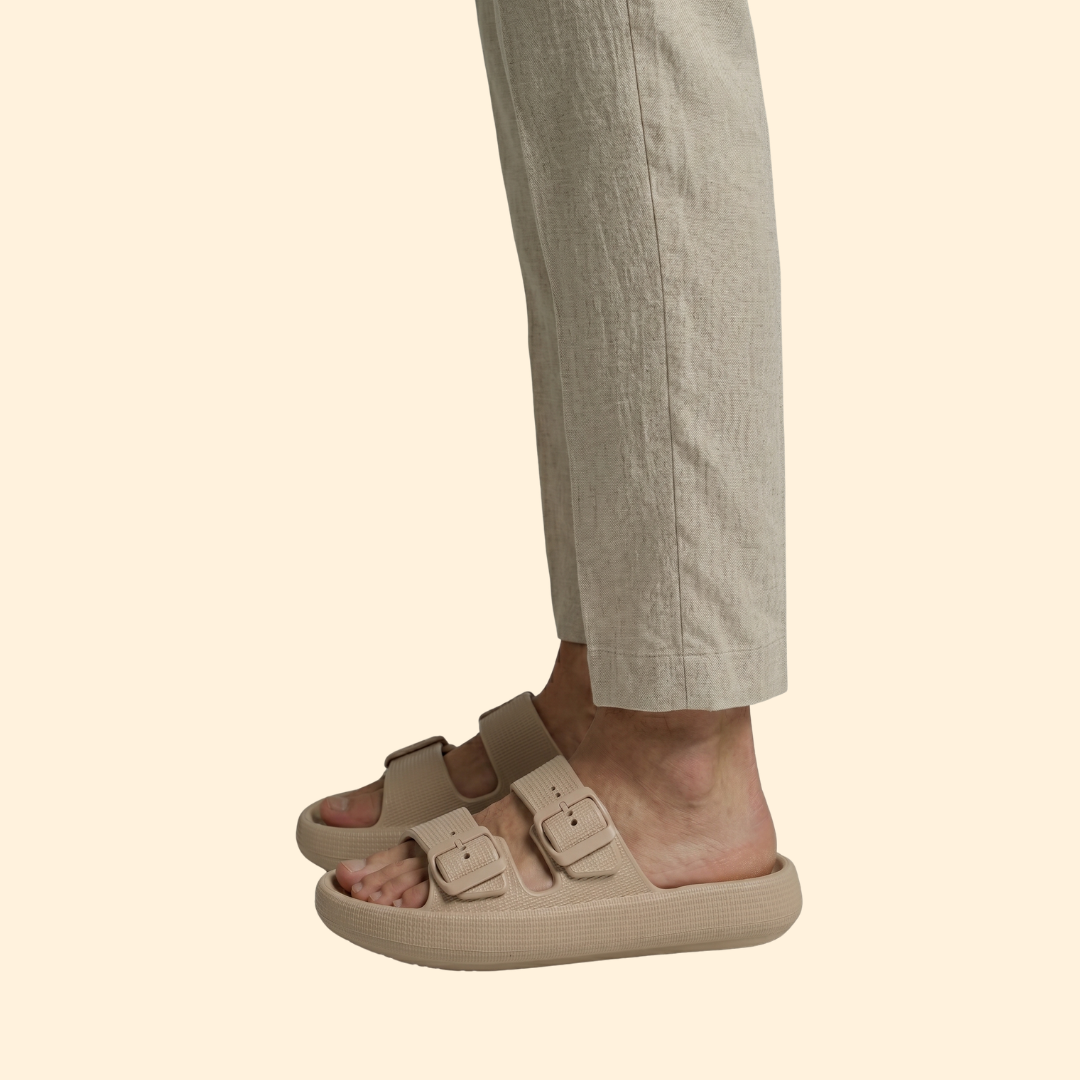 Men's Double-Buckle Sandals