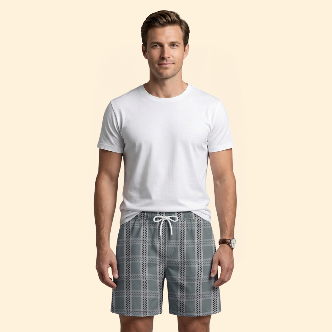 Men's Drawstring Swim Shorts