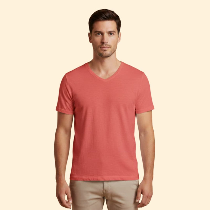 Men's Effortless V-Neck T-Shirt