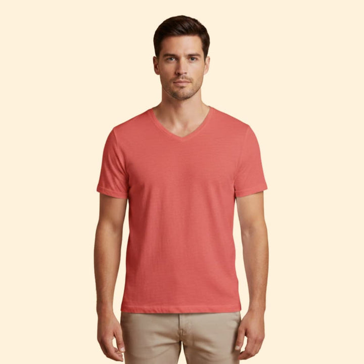 Men's Effortless V-Neck T-Shirt