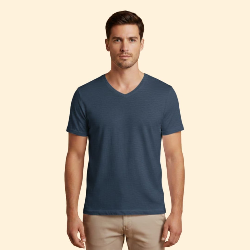 Men's Effortless V-Neck T-Shirt