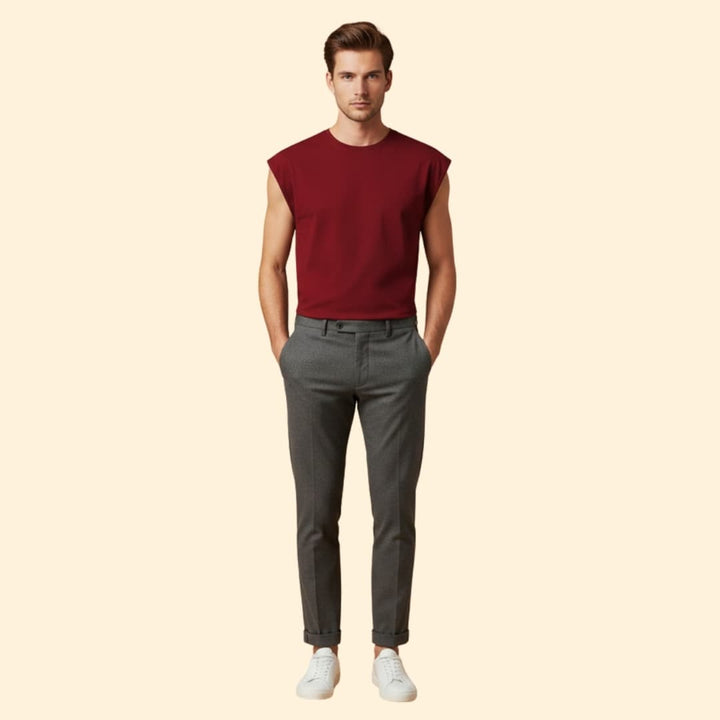 Men's Fitted Sleeveless Tee