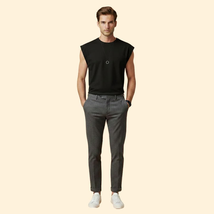 Men's Fitted Sleeveless Tee