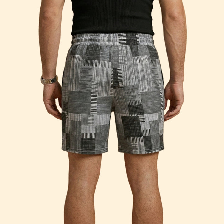 Men's Geometric Print Swim Shorts