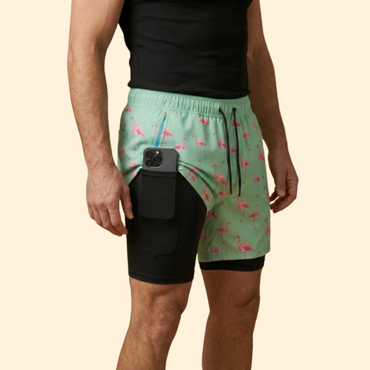 Men's Graphic Swim Shorts