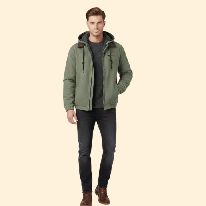 Men’s Hooded Zip Jacket