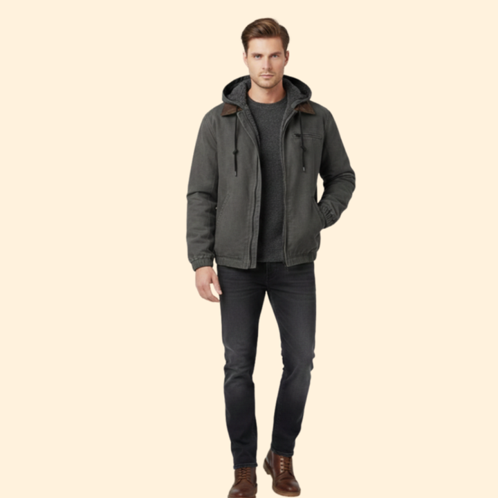 Men’s Hooded Zip Jacket