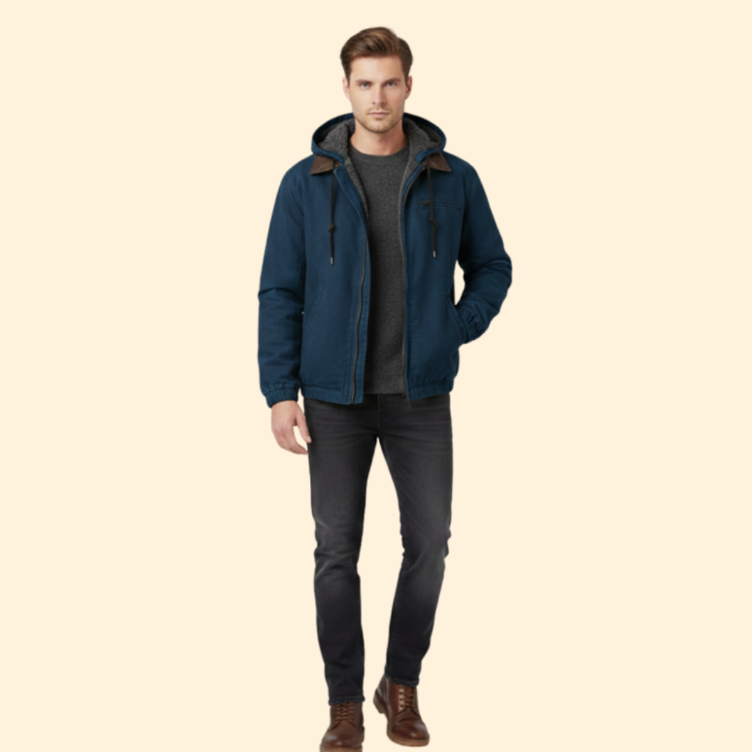 Men’s Hooded Zip Jacket