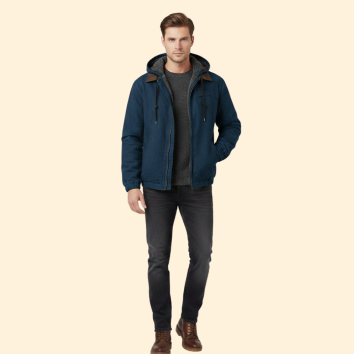 Men’s Hooded Zip Jacket