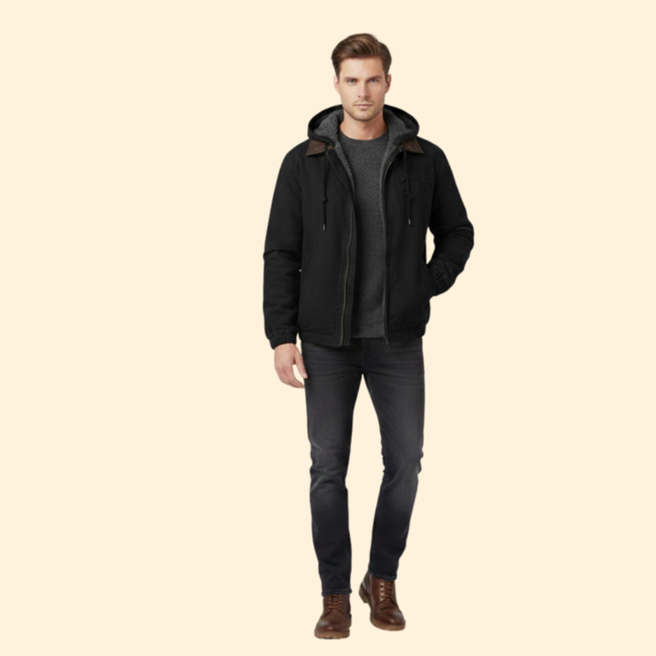 Men’s Hooded Zip Jacket