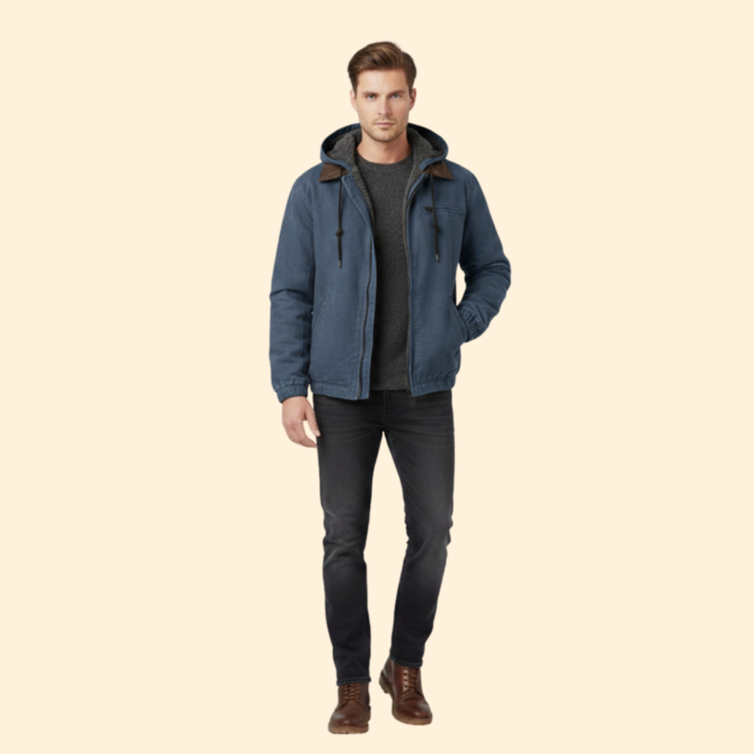 Men’s Hooded Zip Jacket