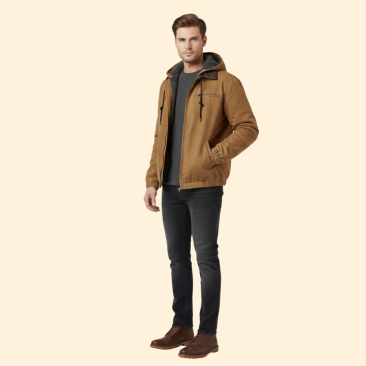 Men’s Hooded Zip Jacket