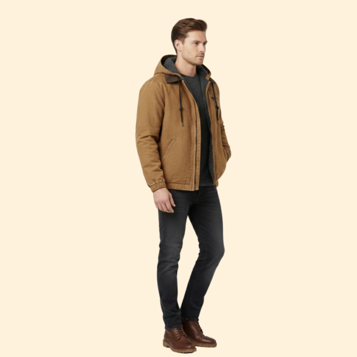 Men’s Hooded Zip Jacket