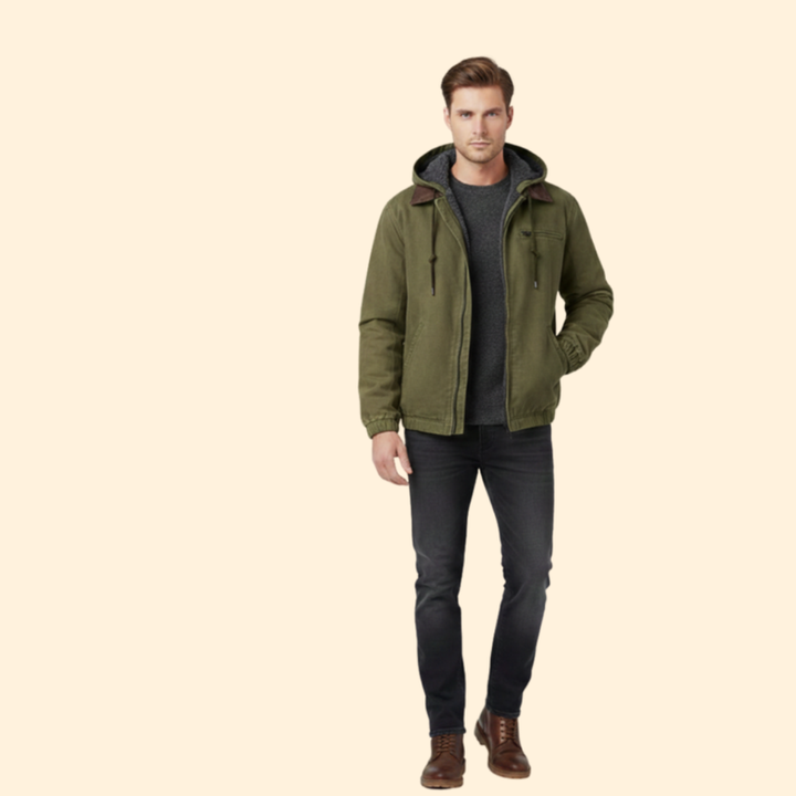 Men’s Hooded Zip Jacket