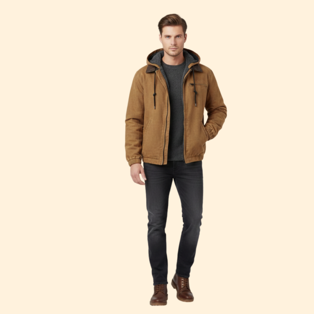 Men’s Hooded Zip Jacket