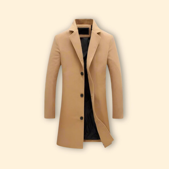 Men’s Lapel Button Coat
