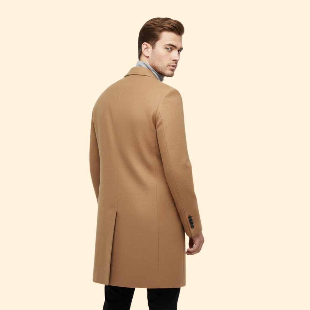 Men’s Lapel Button Coat