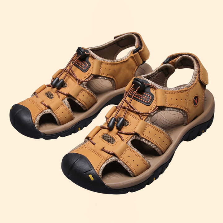 Men's Leather Fisherman Sandals