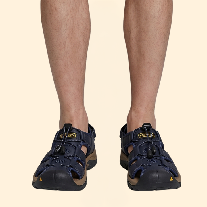 Men's Leather Fisherman Sandals
