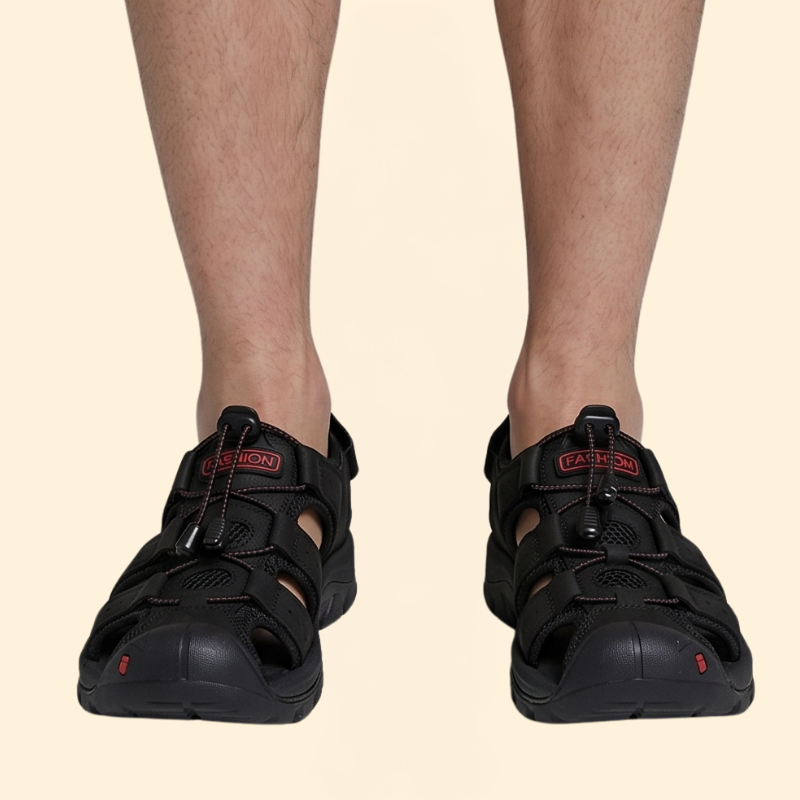 Men's Leather Fisherman Sandals