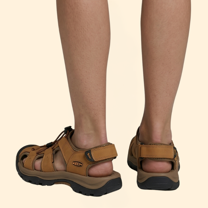 Men's Leather Fisherman Sandals