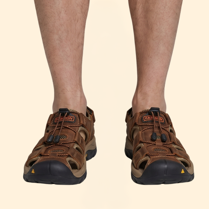 Men's Leather Fisherman Sandals