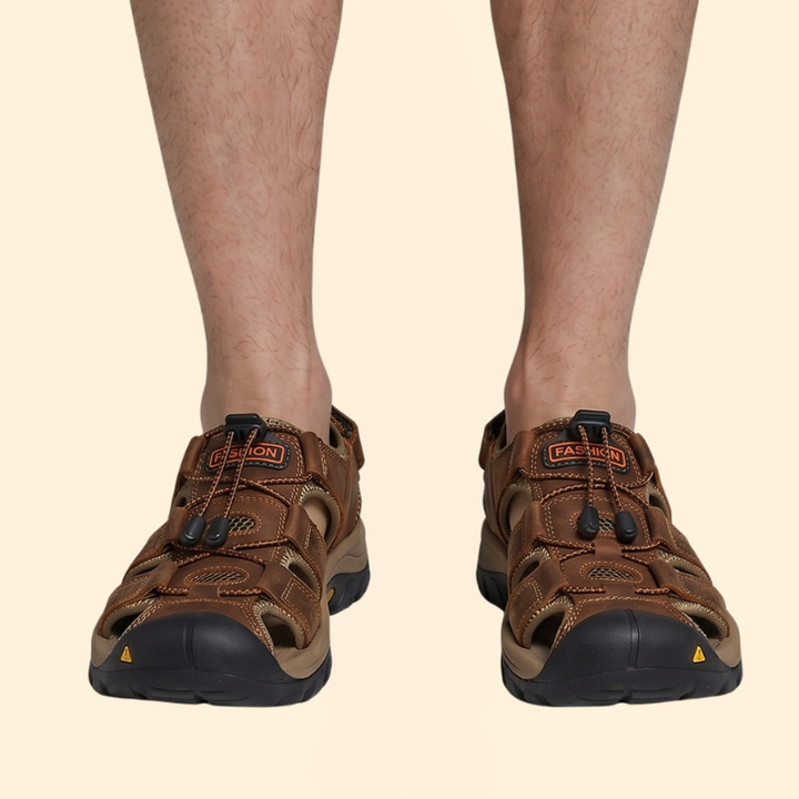 Men's Leather Fisherman Sandals
