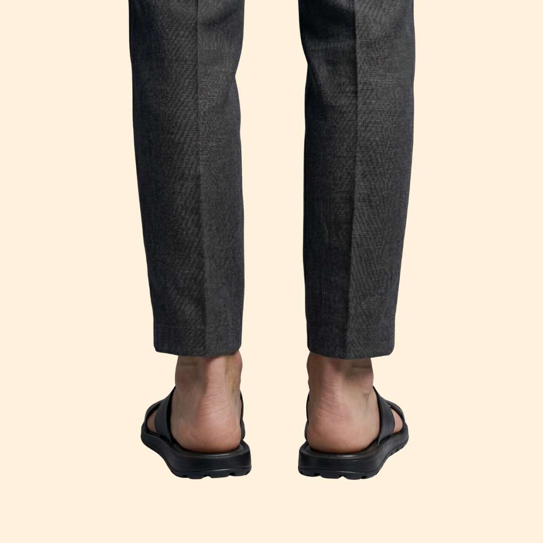 Men's Leather Sandals Slip-On