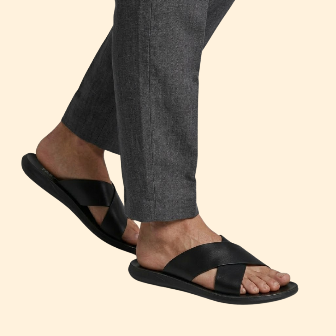 Men's Non-Slip Leather Sandals