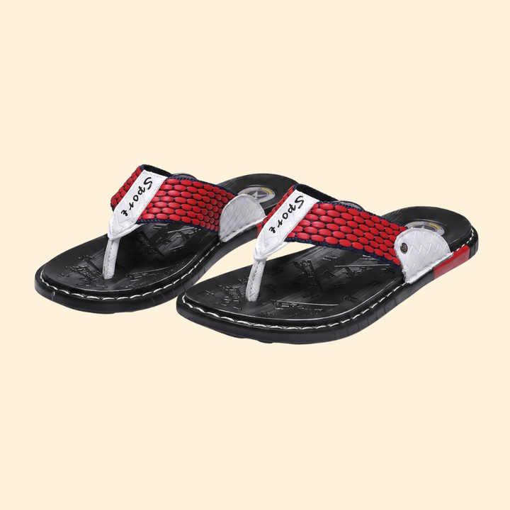 Men's Leather Sandals Slip-On
