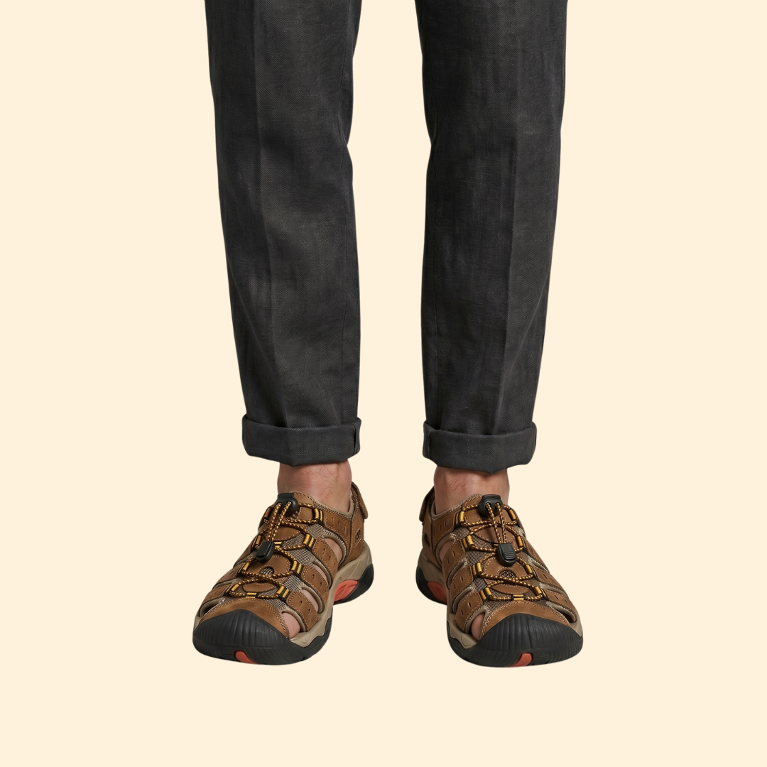 Men's Leather Outdoor Sandals